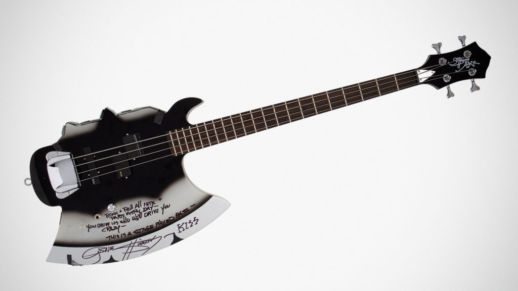 KISS Gene Simmons Custom Axe Bass Guitar Featured image